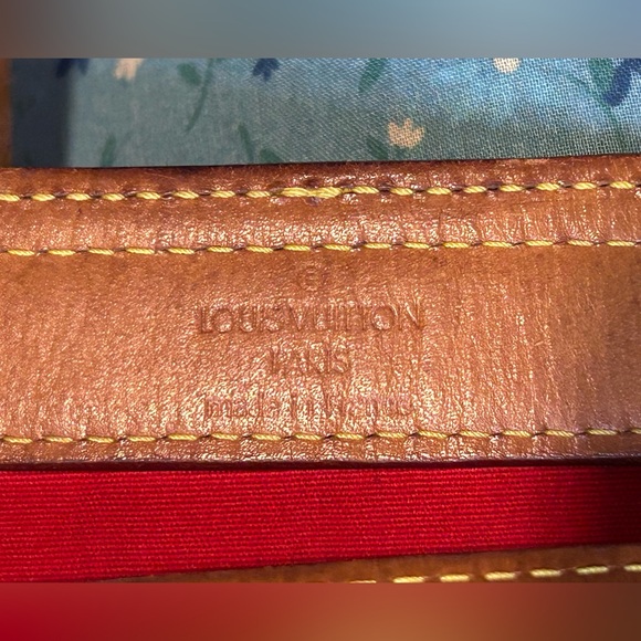 Vintage LOUIS VUITTON Vernis Leather Stanton Tote Bag Rouge - Picture 2 of 14